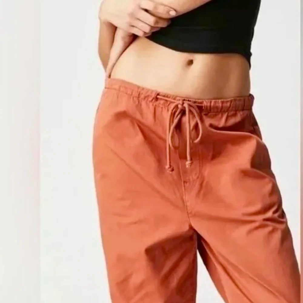 NWT Free People New Light Parachute Pants Myrhh Sz XS TERRACOTTA!!! - Picture 3 of 8